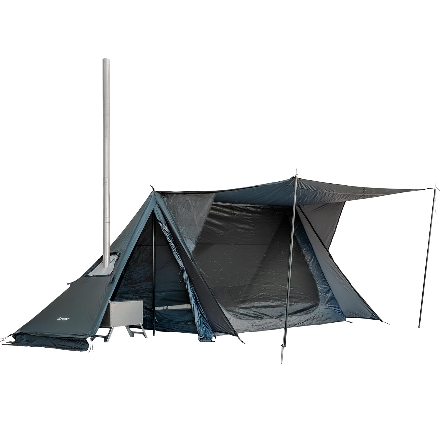 Pomoly FORT パップテント FORT Hot Tent, Hot Shelter, Backwoods Bungalow with Wood